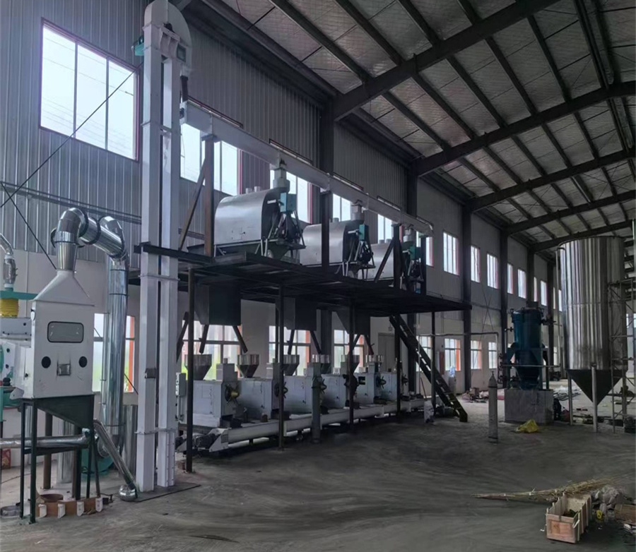 Soybean pretreatment machinery