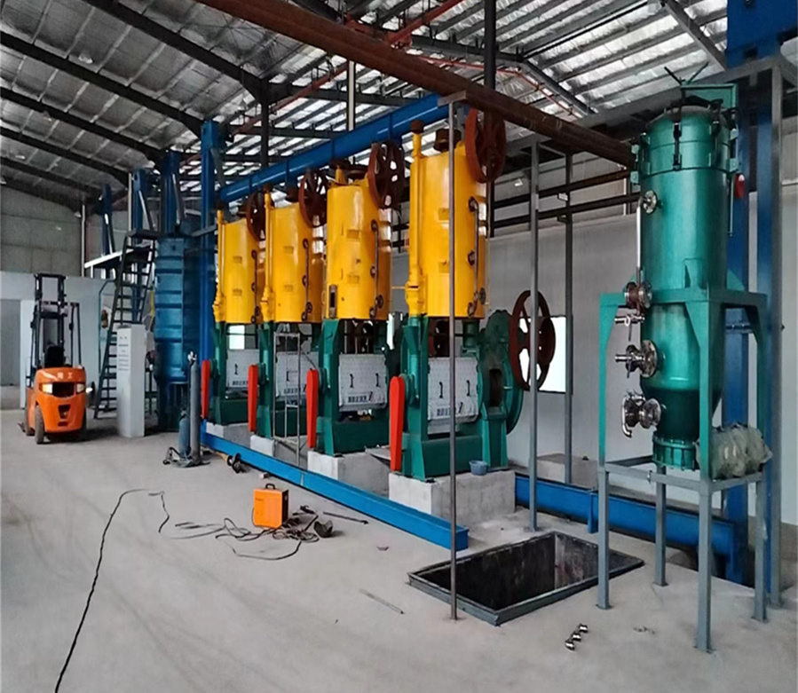 Palm fruit pretreatment machinery